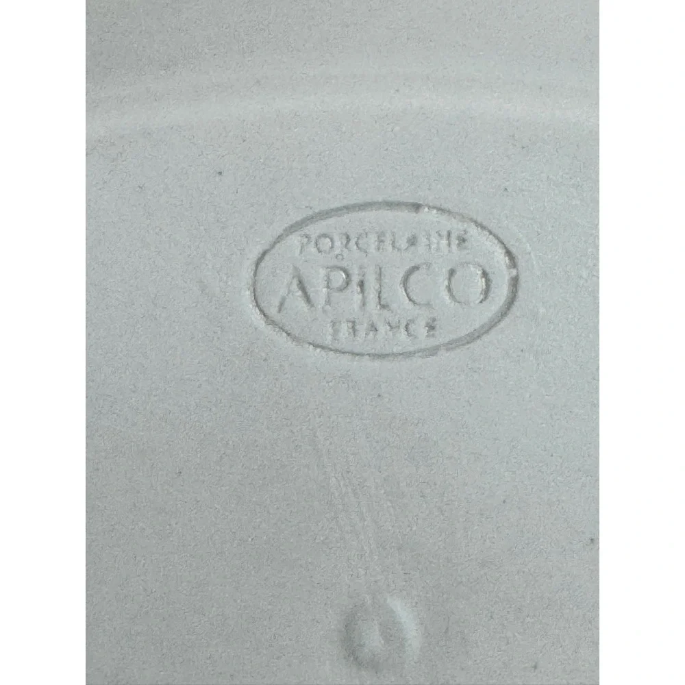 Apilco Porcelain‎ France Oval Ramekin Dish Serving Dish White